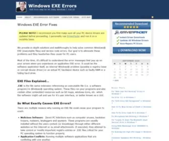 Windows-Exe-Errors.com(Exe) Screenshot