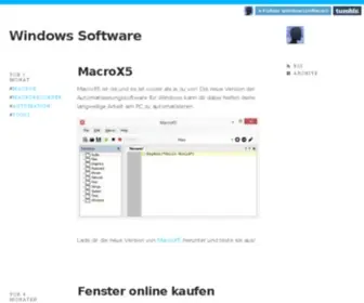 Windows-Software.de(Windows Software) Screenshot