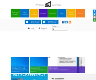 Windows10Download.com(Windows 10 Download) Screenshot