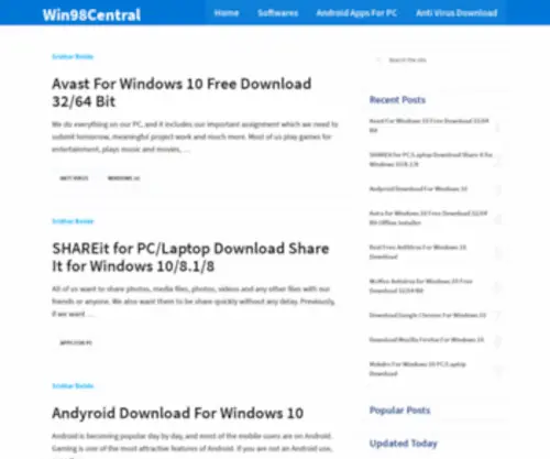 Windows10K.com(Windows 10 Download For Free) Screenshot