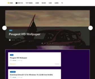 Windows10Themes.net(Internetpräsenz) Screenshot
