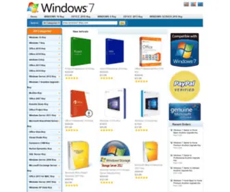 Windows7-8Key.com(Windows7 8Key) Screenshot