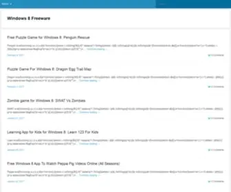 Windows8Freeware.com(Windows 8 Freeware) Screenshot