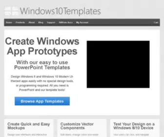 Windows8Templates.com(Windows 8 Templates) Screenshot