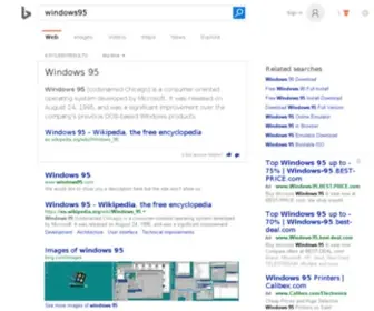 Windows95.com(Bing) Screenshot
