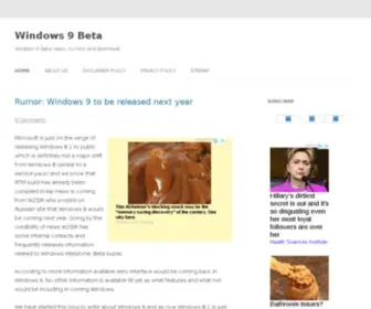 Windows9Beta.com(Windows 9 Beta) Screenshot