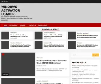 Windowsactivatorloader.com(Windows Activator Loader) Screenshot