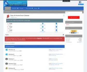 Windowsbbs.com(Windows technical support) Screenshot