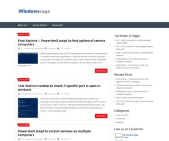 Windowscage.com(Windowscage) Screenshot