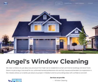 Windowscleaners.com(Angel's Window Cleaning in Madison Wisconsin) Screenshot