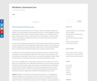 Windowscommandline.com(Windows Command Line) Screenshot
