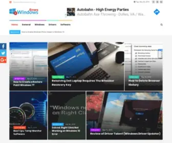 Windowserrors.org(Windowserrors) Screenshot