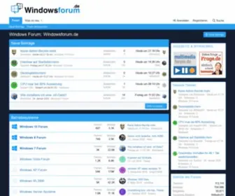 Windowsforum.de(Windows Forum) Screenshot