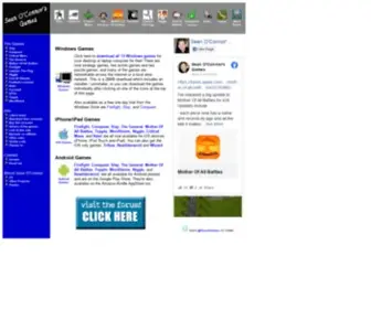 Windowsgames.co.uk(Windows Games by Sean O'Connor) Screenshot