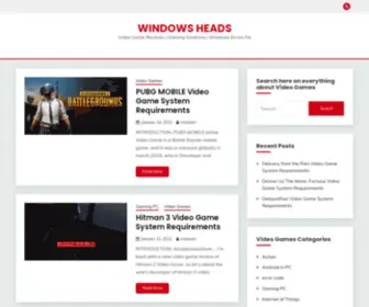 Windowsheads.com(Best prices in USD) Screenshot