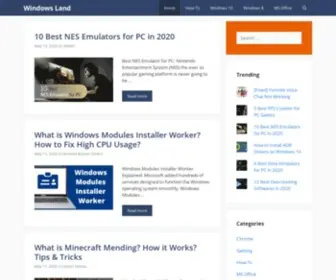 Windowsland.com(Windows 10) Screenshot