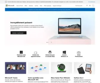 Windowslive.fr(Cloud, ordinateurs, applications et jeux) Screenshot