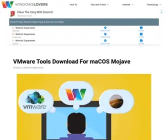Windowslovers.com(Tech It Easy Folks) Screenshot