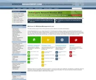 Windowsmanagement.com(Management Software) Screenshot