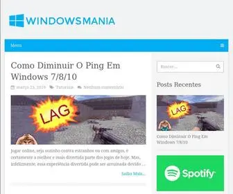 Windowsmania.com.br(Windows Mania) Screenshot