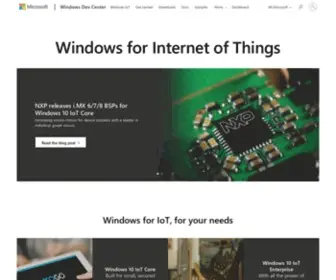 Windowsondevices.com(Windows for IoT) Screenshot