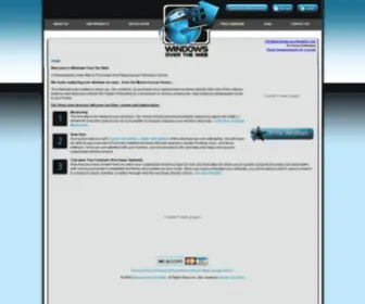 Windowsovertheweb.com(Windows Over the Web) Screenshot