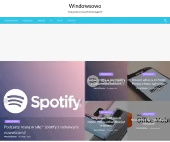 Windowsowo.pl(Twoje centrum informacji o nowych technologiach) Screenshot