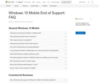 Windowsphone.com(Windows Phone) Screenshot