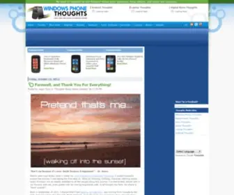 Windowsphonethoughts.com(Windows Phone Thoughts) Screenshot