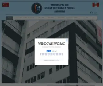 WindowspVcperu.com(Windows PVC) Screenshot