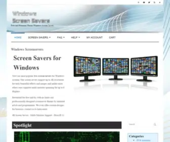 Windowsscreensavers.com(Windows Screensavers) Screenshot