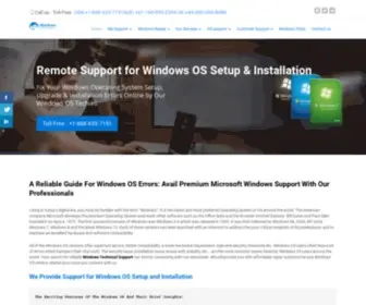 Windowstechnicalsupportnumbers.com(Microsoft Windows Support Number) Screenshot