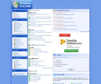 Windowsutilities.net(Windows UTiLiTiES) Screenshot