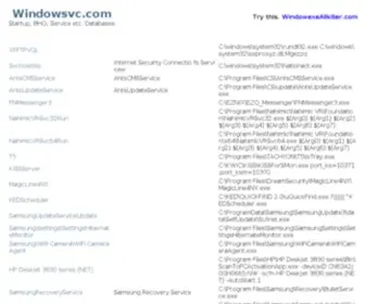 Windowsvc.com(Startup) Screenshot