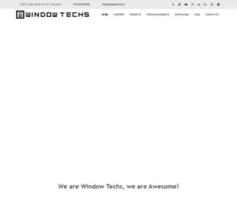 Windowtechs.co.in(Window Techs) Screenshot