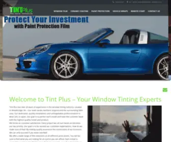 Windowtintplus.com(Tint Plus) Screenshot