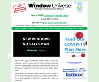 Windowuniverseaustin.com(Window Universe) Screenshot