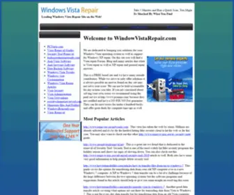 WindowVistarepair.com(Windows Vista Repair) Screenshot