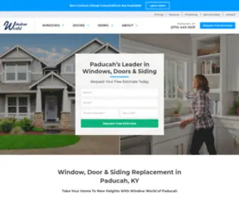 WindowWorldofpaducah.com(Window World of Paducah) Screenshot