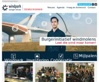 WindparknijMegen.nl(windparknijmegen) Screenshot