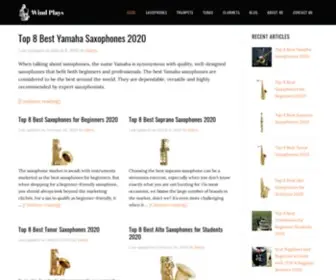 Windplays.com(Probably the Best Website about Wind Instruments) Screenshot