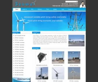 Windpowercn.com(China small wind turbine) Screenshot