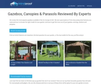 Windproofgazebos.com(Extra Strong GazebosReview)) Screenshot