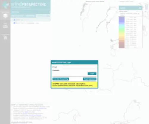 Windprospecting.com(Windprospecting) Screenshot