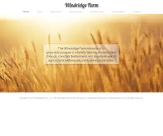 Windridgefarm.com(The Windridge Farm mission) Screenshot