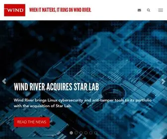 Windriver.com(Wind River Software) Screenshot