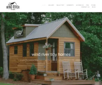 Windrivertinyhomes.com(Wind River Tiny Homes) Screenshot