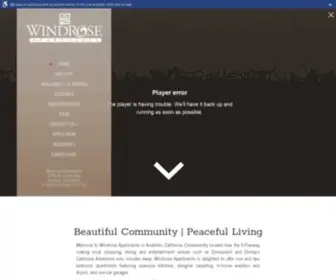 Windroseanaheim.com(Windrose Apartments) Screenshot