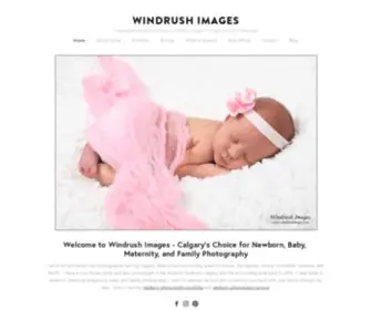 Windrushimages.com(Newborn Photography Calgary) Screenshot