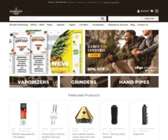 Windshiptrading.com(Wholesale Smoke Shop and Dispensary Distributor) Screenshot